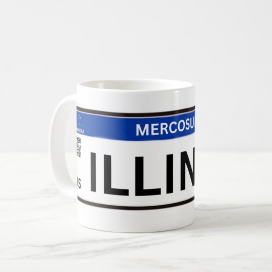 Mug Illinois Mercosur (Devant gauche)