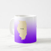Mug - Illinois State Mug avec la ville (Devant gauche)