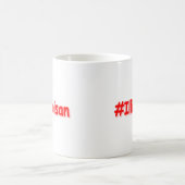 Mug "#Illinoisan " Joli design. Commandez dès maintena (Centre)
