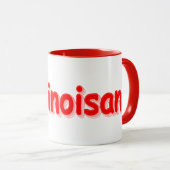 Mug "#Illinoisan " Joli design. Commandez dès maintena (Devant droit)