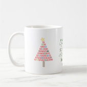 Mug Illuminer les esprits Gingham Arbres de Noël (Gauche)
