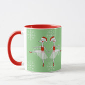 Mug illusima Souris Ballerine Flocons de Noël (Gauche)