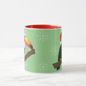 Mug illusima Toucan Noël Snowflakes (Centre)