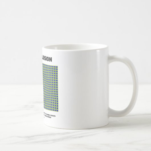 Mug Illusion de mouvement (illusion optique) (Droite)