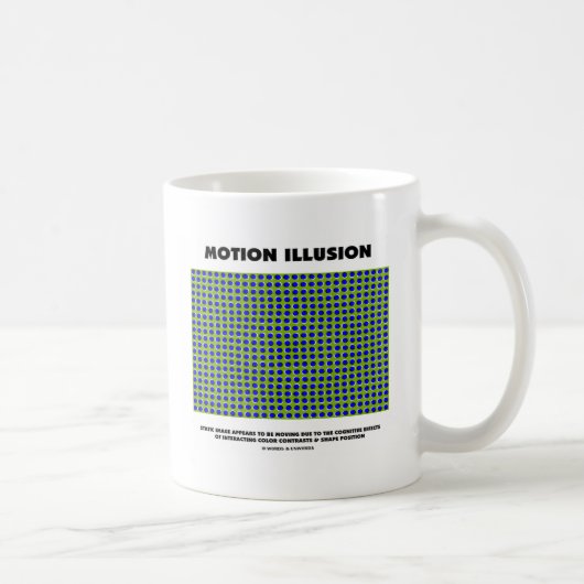 Mug Illusion de mouvement (illusion optique) (Droite)