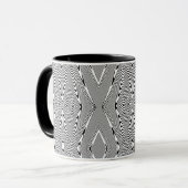 Mug Illusion d'optique 11 Design Abstrait (Devant gauche)