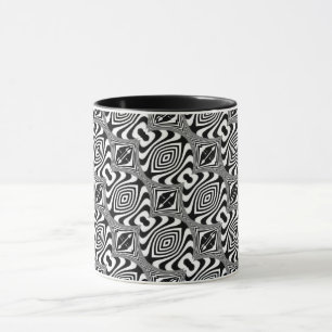 Mug Illusion d'optique 11 Design Abstrait
