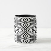 Mug Illusion d'optique 13 Design Abstrait (Centre)
