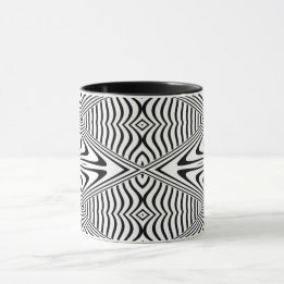 Mug Illusion d'optique 13 Design Abstrait