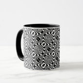 Mug Illusion d'optique 15 Design Abstrait (Devant gauche)