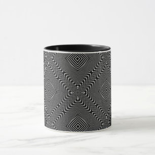 Mug Illusion d'optique 17 Conception Abstraite