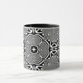 Mug Illusion d'optique 2 Design abstrait (Centre)