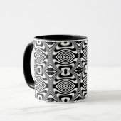 Mug Illusion d'optique 3 Design Abstrait (Devant gauche)