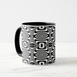 Mug Illusion d'optique 3 Design Abstrait