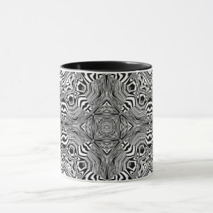 Mug Illusion d'optique 4 Design Abstrait
