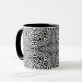 Mug Illusion d'optique 4 Design Abstrait (Devant gauche)