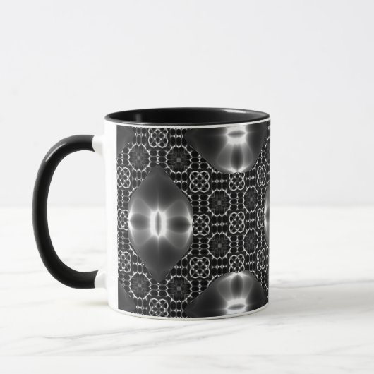 Mug Illusion d'optique 5 Design Abstrait (Gauche)