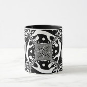 Mug Illusion d'optique 6 Design Abstrait (Centre)