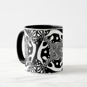 Mug Illusion d'optique 6 Design Abstrait (Devant gauche)