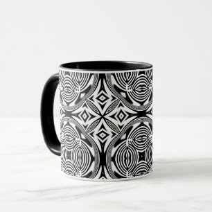 Mug Illusion d'optique 7 Conception Abstraite