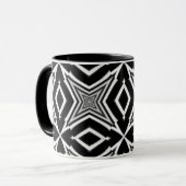 Mug Illusion d'optique 9 Design abstrait (Devant gauche)