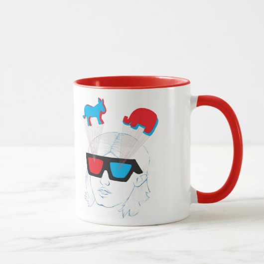 Mug Illusion optique (Droite)