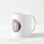 Mug Illusion Patriotique de Liberté Cachée Optique (Devant droit)