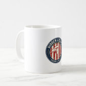 Mug Illusion Patriotique de Liberté Cachée Optique (Devant gauche)
