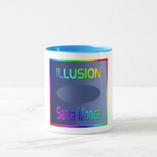 Mug "ILLUSION Père Noël Monica" Mug~=! (Centre)