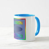 Mug "ILLUSION Père Noël Monica" Mug~=! (Devant droit)