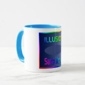 Mug "ILLUSION Père Noël Monica" Mug~=! (Devant gauche)
