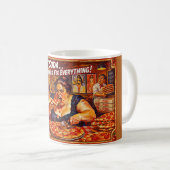 Mug « Illusions diététiques » – Un portrait d'auto-tro (Devant droit)