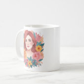 Mug Illustrateur de la Fête des mères (Devant gauche)