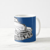 Mug Illustration 1948 argentée de voiture de filet de (Devant droit)