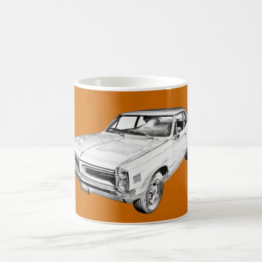 Mug Illustration 1966 de voiture de Pontiac le Mans (Centre)