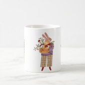 Mug Illustration adorable de l'animal mignon du café l (Centre)