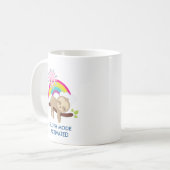 Mug Illustration amusante activée en mode fentes (Devant gauche)