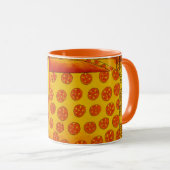 Mug Illustration aquarelle léopard à motifs (Devant droit)