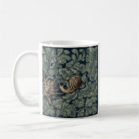 Illustration Art Nouveau Vintage Escargot Botaniqu