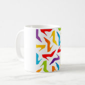 Mug Illustration avec des chaussures de dames (Devant gauche)
