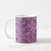 Mug Illustration background carbon with a frame of dif (Gauche)