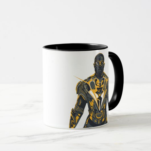 Mug Illustration Black Lightning (Devant droit)