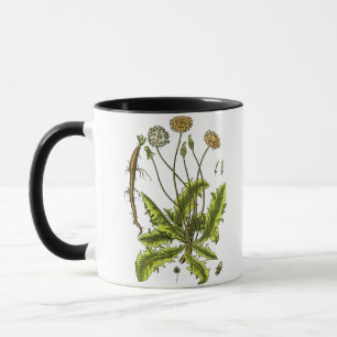 Mug Illustration botanique de Dandelion