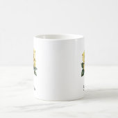 Mug Illustration Botanique - Rose Jaune (Centre)
