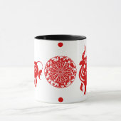 MUG ILLUSTRATION CHINOISE DU BOEUF PAPERCUT DE (Centre)
