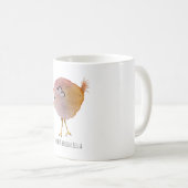 Mug Illustration chubby chicken Bella (Devant droit)