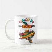 Mug Illustration Cinco De Mayo, 1/2 (Gauche)