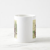 Mug Illustration classique de l'arbre du Père Noël joy (Centre)
