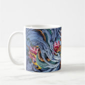 Mug Illustration colorée du dragon mythique chinois (Gauche)
