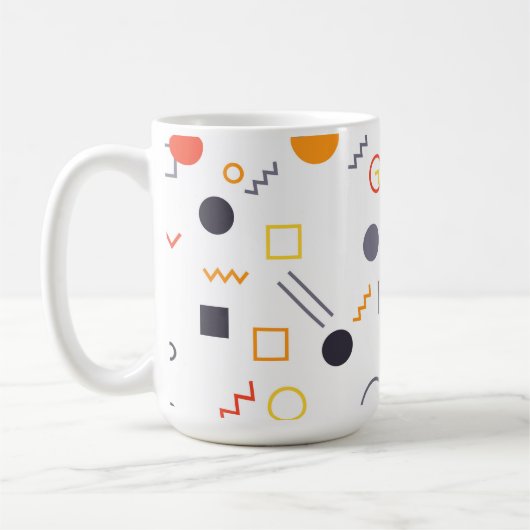 Mug Illustration cool, unique, tendance, abstraite urb (Gauche)